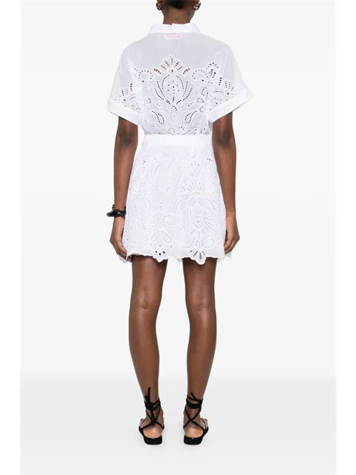 Abito con ricamo sangallo ERMANNO FIRENZE | D48EQ028EN0MF01000010